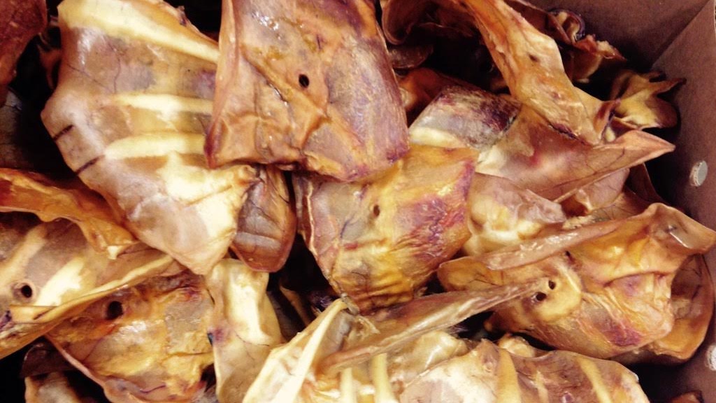 Photo of a group of pig ears dog treats